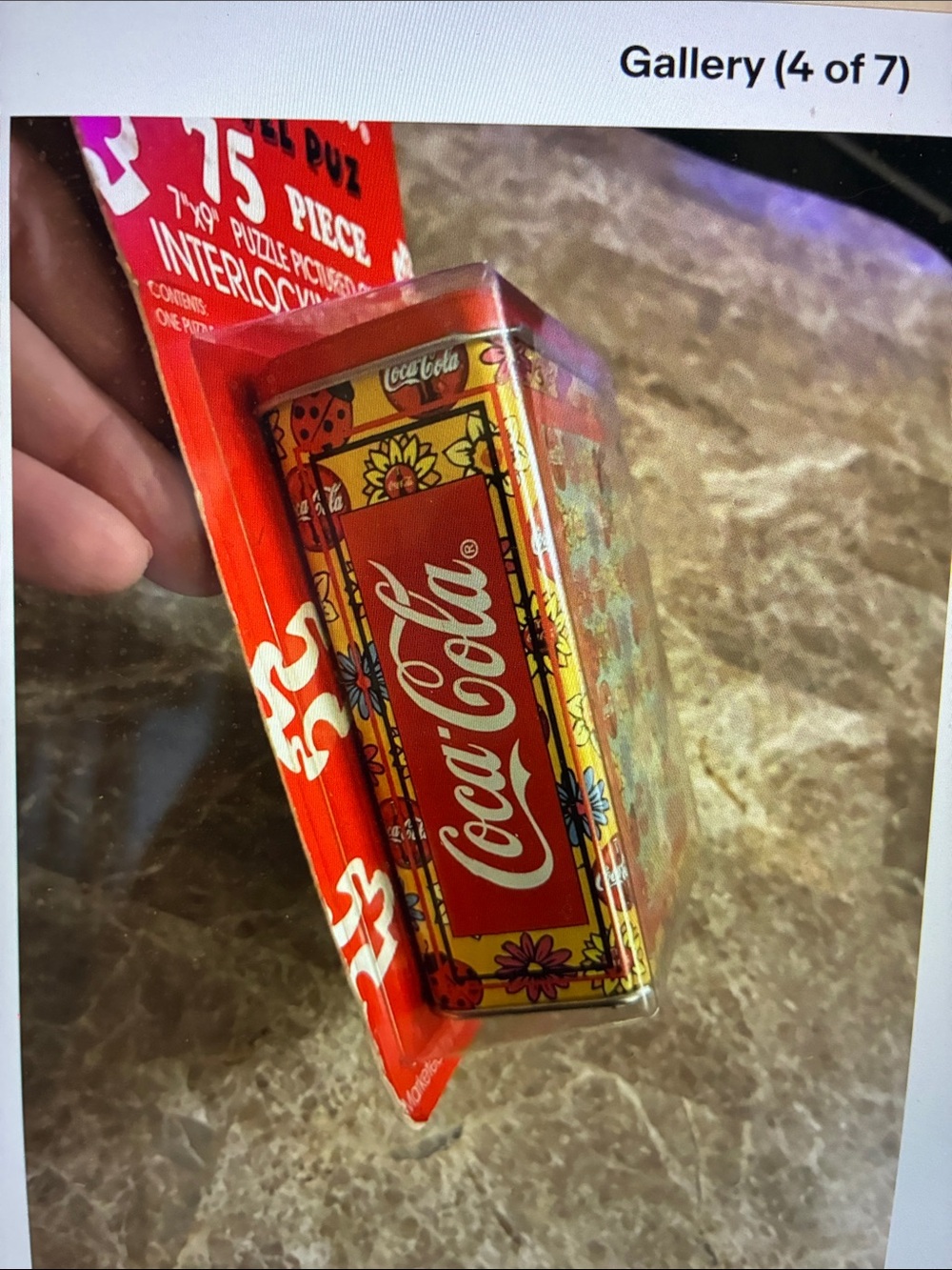 Vintage Coca-Cola Brand Puzzle Travel Puz 75 piece rare 1999 New - Picture 4 of 6